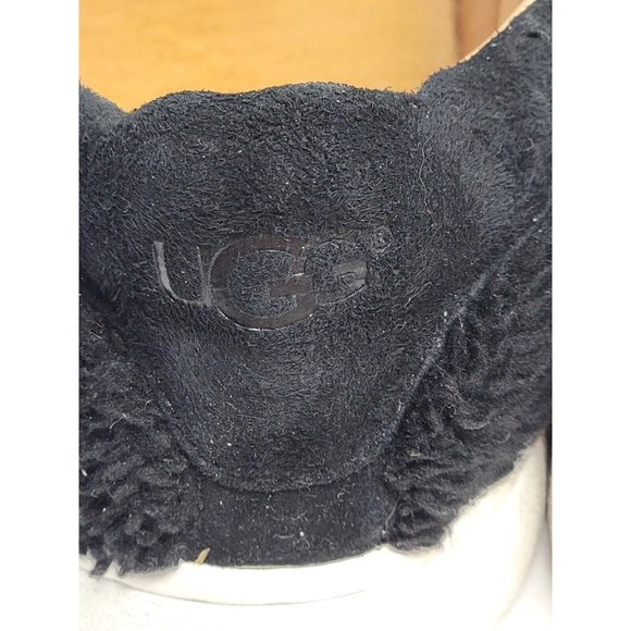 UGG Australia Ricci Women Size 9.5 Comfort Slip-On Sneaker Plush Black - Picture 12 of 12